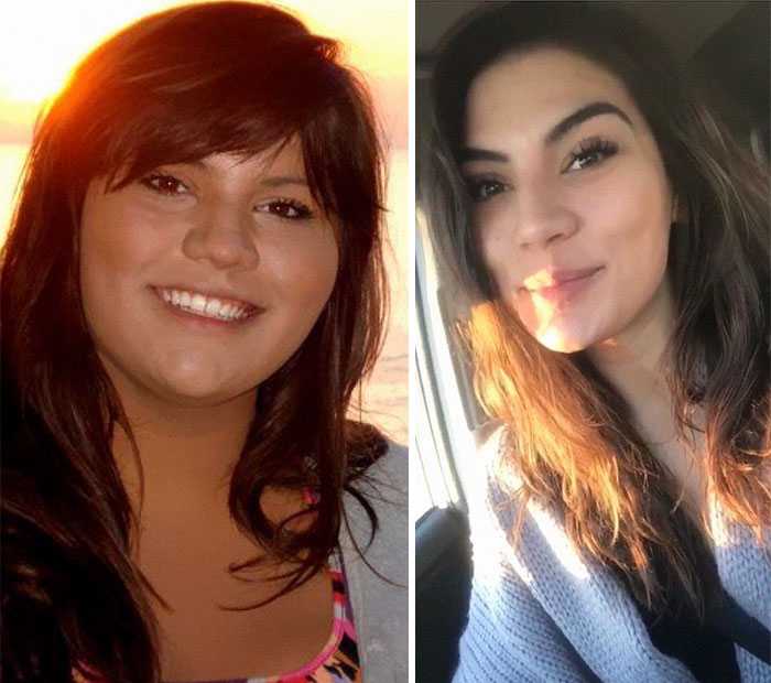 22χρονη που ζύγιζε 137 κιλά αποκάλυψε τι αλλαγή έκαναν 3 χρόνια γυμναστικής στο σώμα της - Εικόνα 17