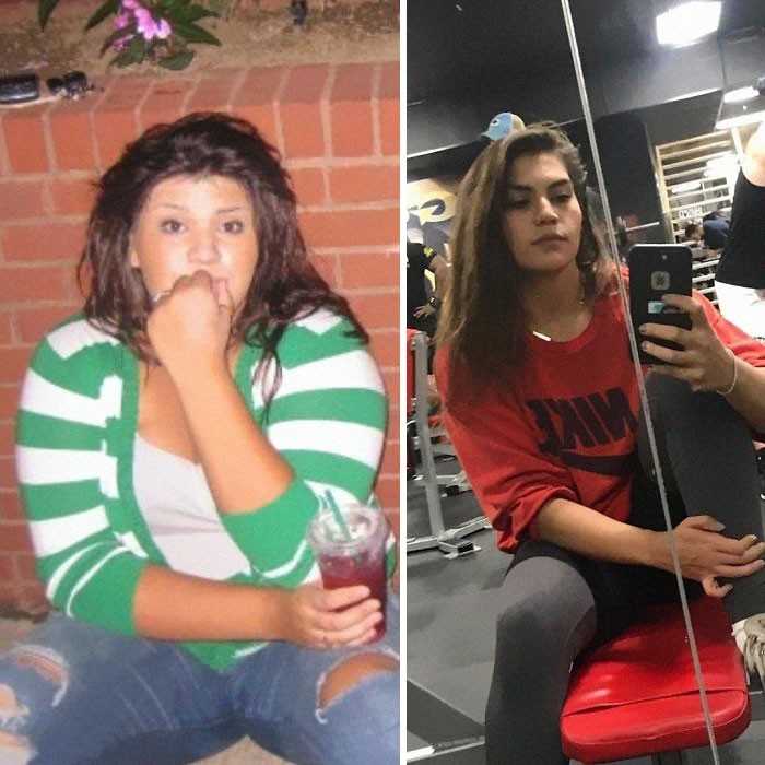 22χρονη που ζύγιζε 137 κιλά αποκάλυψε τι αλλαγή έκαναν 3 χρόνια γυμναστικής στο σώμα της - Εικόνα 19