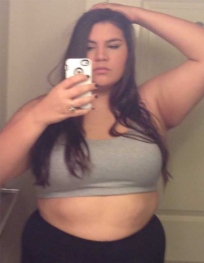 22χρονη που ζύγιζε 137 κιλά αποκάλυψε τι αλλαγή έκαναν 3 χρόνια γυμναστικής στο σώμα της - Εικόνα 3