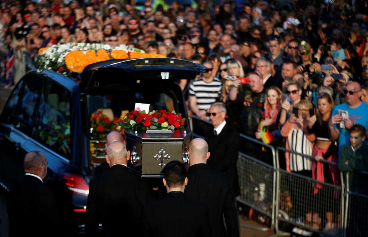 Με μουσική στο “φουλ” η κηδεία του Kith Flint των Prodigy – video