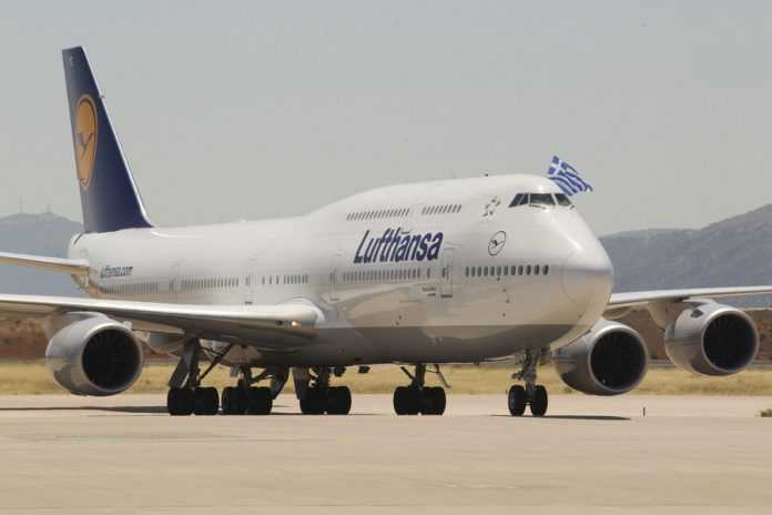 ΤΟ ΑΕΡΟΣΚΑΦΟΣ Β747-8 ΤΗΣ LUFTHANSA ΠΡΟΣΓΕΙΩΘΗΚΕ ΣΤΟΝ ΔΙΕΘΝΗ ΑΕΡΟΛΙΜΕΝΑ ΑΘΗΝΩΝ