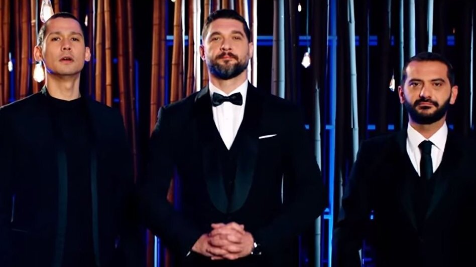 Oι τρεις κριτές του show