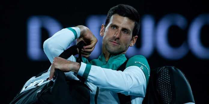 NOVAK DJOKOVIC (SRB)TENNIS , AUSTRALIAN OPEN, TENNIS , AUSTRALIAN OPEN SERIES, MELBOURNE PARK, MELBOURNE, VICTORIA, AUSTRALIA, GRAND SLAM, HARD COURT, OUTDOOR, ITF, ATP, WTA, 2021, © TENNIS PHOTO NETWORK