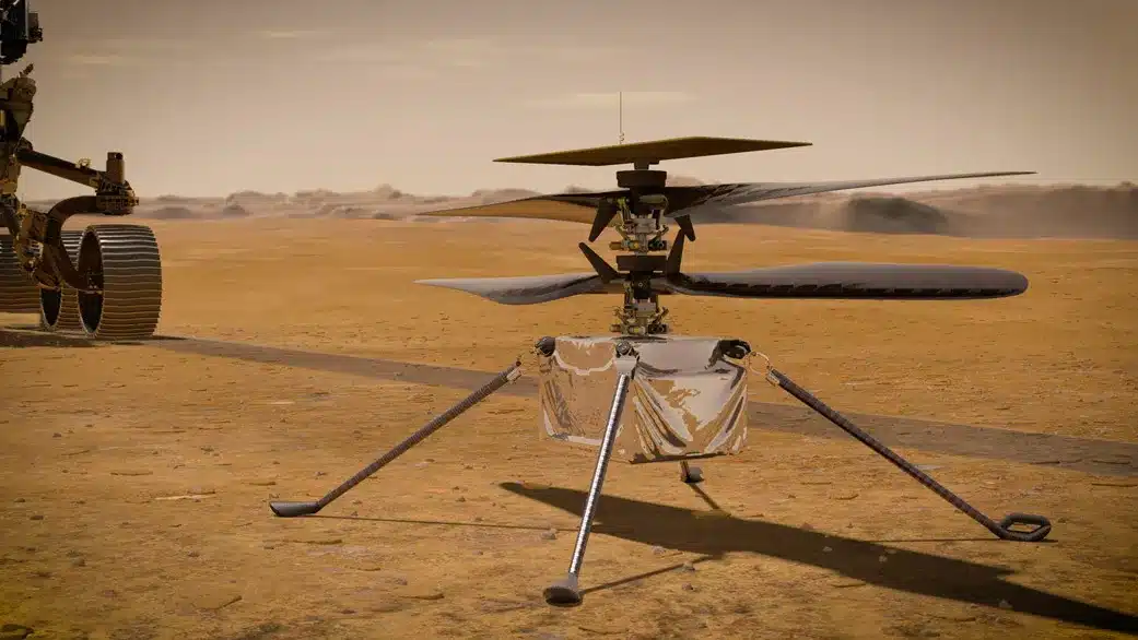 Ingenuity: Το ελικόπτερο της NASA βρίσκει συντρίμμια «άλλου κόσμου» στην επιφάνεια του πλανήτη Άρη