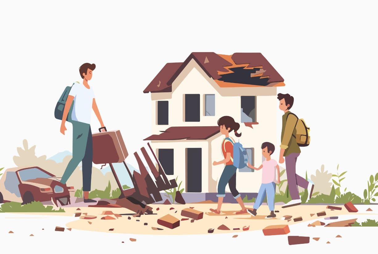 Σεισμός - Χρήσιμες οδηγίες προστασίας: Για μέσα και έξω από το σπίτι