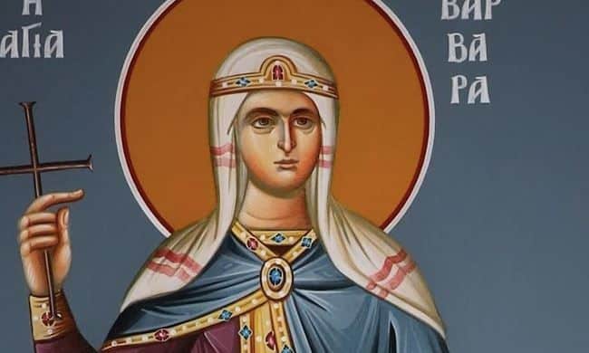 Αγία Βαρβάρα: Γιατί είναι προστάτιδα του Πυροβολικού – Τι συμβολίζει το ποτήρι που κρατά