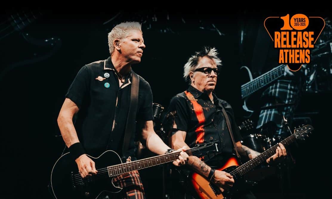 Release Athens 2026: The Offspring και Bad Religion στην Πλατεία Νερού στις 7 Ιουλίου
