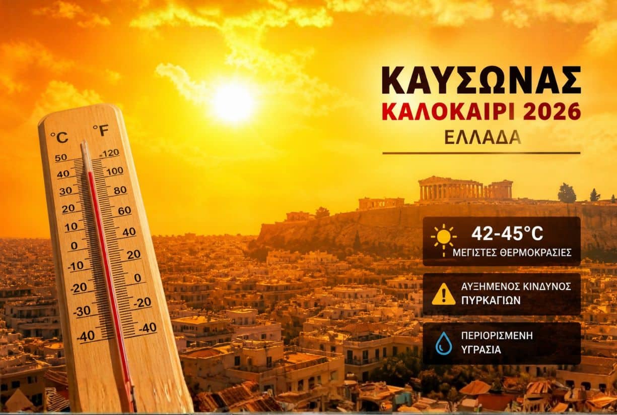 Δυσοίωνες προβλέψεις: Έρχεται ζόρικο καλοκαίρι με μέγα καύσωνες