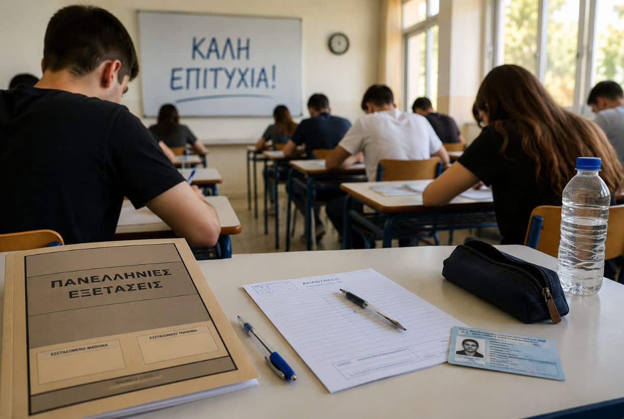 Πρεμιέρα τη Δευτέρα για τις απολυτήριες εξετάσεις στα λύκεια – Πότε ξεκινούν οι Πανελλαδικές